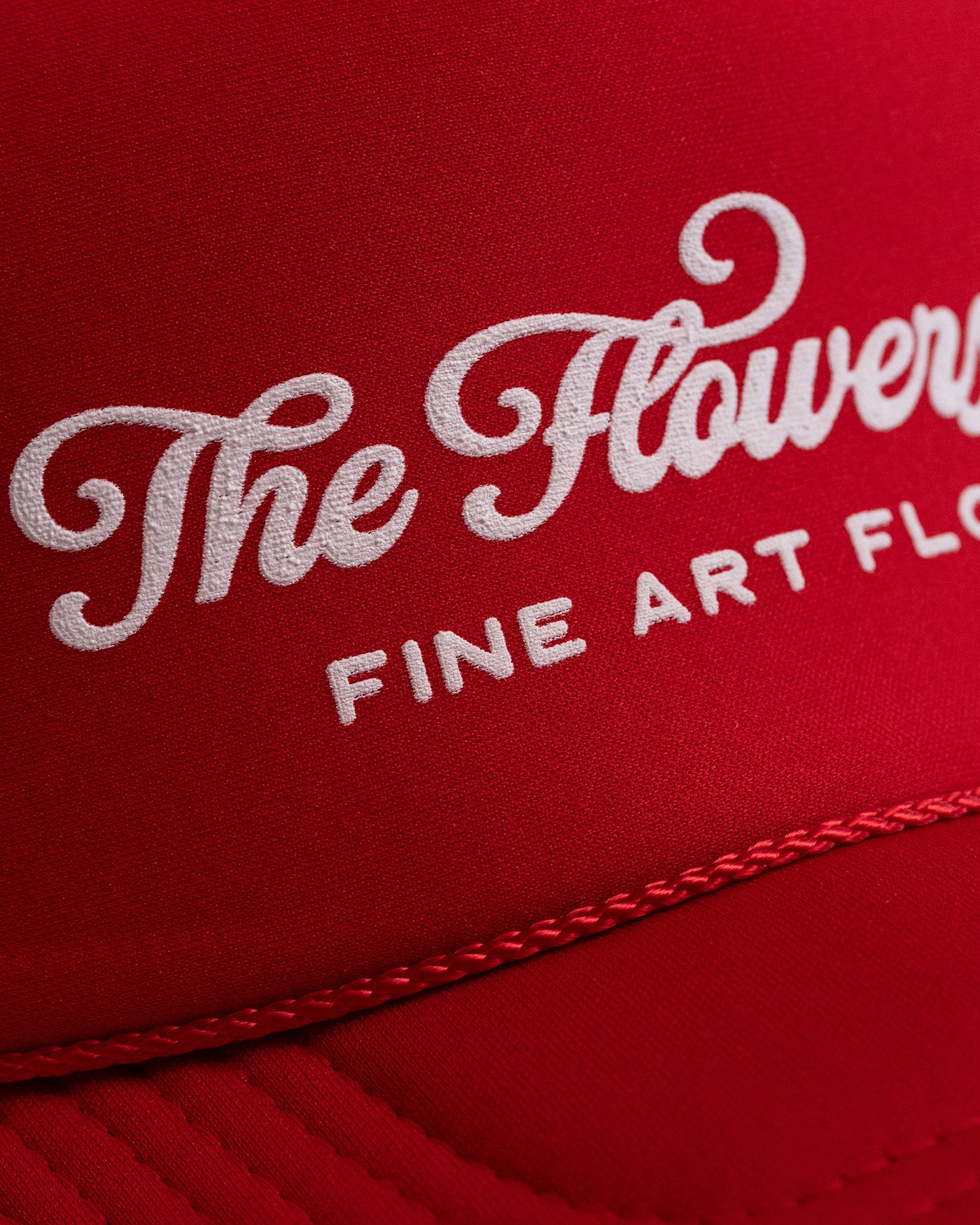 Red Flowerslinger Trucker Hat