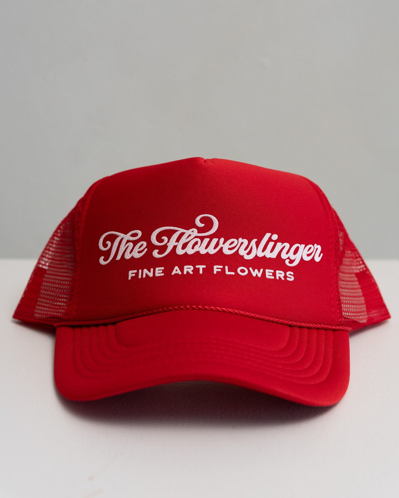 Red Flowerslinger Trucker Hat